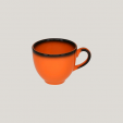 *Чашка чайная 200 мл, Фарфор цвет оранжевый, Lea Rak Porcelain