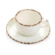 Блюдце круглое D 15 см для чайной чашки, Avanos Side Gural Porselen, Турция