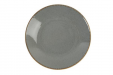 Салатник или тарелка глубокая 30 см цвет тёмно серый, Seasons Porland