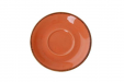 Блюдце для чайной чашки  16 см цвет оранжевый, Seasons Porland