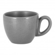 Чашка кофейная 80 мл, фарфор цвет серый, Shale Rak Porcelain