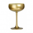 Бокал блюдце для шампанского D 9.5 см h 14.5 см 230 мл цвет золотой, Elements Stolzle