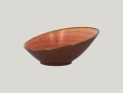 *Ассиметричная тарелка 1.6 л  29*14 см фарфор Twirl Coral, RAK Porcelain 