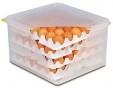 Контейнер для хранения яиц 35.5*32.5 см h 20 см 8 лотков с крышкой, APS Германия