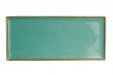 Блюдо прямоугольное 35х16 см цвет бирюзовый, Seasons Porland