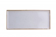 Блюдо прямоугольное 35х16 см цвет серый, Seasons Porland