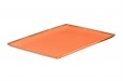 Блюдо прямоугольное 35х26 см цвет оранжевый, Seasons Porland