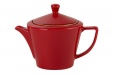 Чайник с крышкой 500 мл цвет красный, Seasons Porland