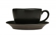 Чашка чайная 340 мл цвет чёрный, Seasons Porland