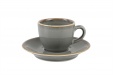 Блюдце для чашки кофейной d 12 см цвет тёмно серый, Seasons Porland