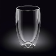 Стакан Хайбол 550 мл d 8.5 см h 15.5 см с двойными стенками, Thermo Glass Wilmax