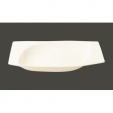 Тарелка прямоугольная глубокая 20x13 см, Фарфор Mazza, Rak Porcelain
