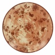 *Тарелка плоская d 27 см цвет коричневый Peppery, Rak Porcelain, ОАЭ 