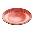 Тарелка для пасты или супа глубокая D 26 см 400 мл, Avanos Red красный, Gural Porselen