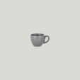 Чашка кофейная 80 мл, фарфор цвет серый, Shale Rak Porcelain