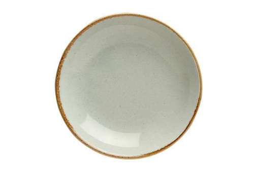 Салатник или тарелка глубокая 30 см, цвет серый, Seasons Porland