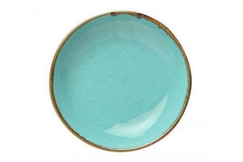 Салатник или тарелка глубокая 30 см цвет бирюзовый, Seasons Porland