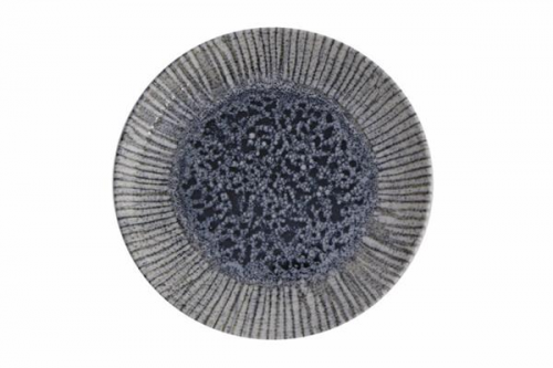 Тарелка мелкая d 25 см без борта Iris Blue, Porland