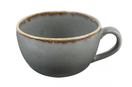 Чашка v-350 мл. чайная цвет тёмно серый, Seasons, Porland