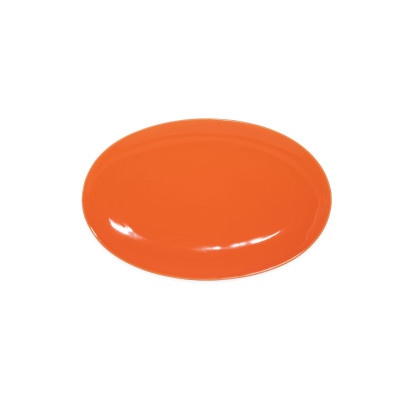 Блюдо овальное 30 см цвет оранжевый, Lantana Sand Stone