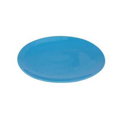 Блюдо овальное 30 см цвет голубой, Lantana Sand Stone