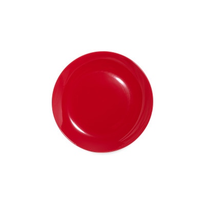 Тарелка плоская 27 см цвет красный, Lantana Sand Stone
