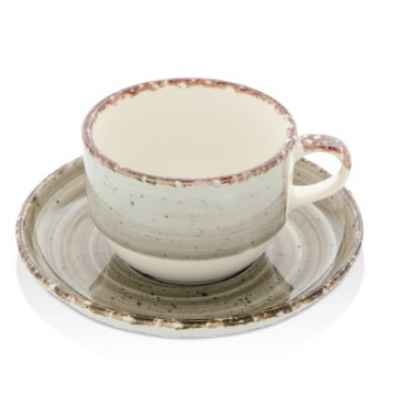 Блюдце круглое D 13 см для кофейной чашки, Avanos Terra Gural Porselen