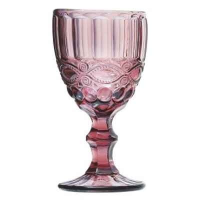 Бокал универсальный розовый D 8 см H 15 см 250 мл, South Glass