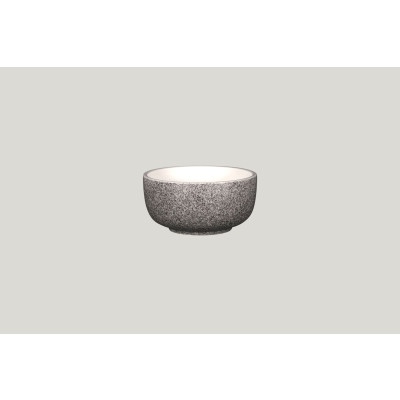 Салатник круглый d 12 см h 6 см 395 мл цвет серый, фарфор Ease, Rak Porcelain, ОАЭ