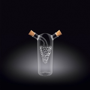 Бутылка для масла и уксуса 250/50 мл. 2в1 Thermo Glass Wilmax