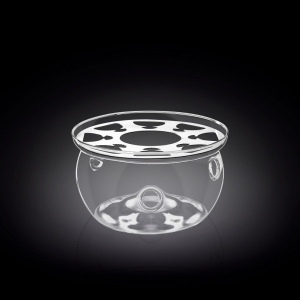 Подставка для подогрева чайника 11*7.5 см стеклянная Thermo Glass Wilmax