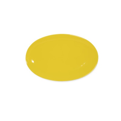 Блюдо овальное 30 см цвет жёлтый, Lantana Sand Stone