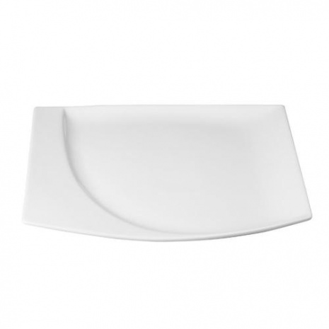 Тарелка прямоугольная плоская 32x29 см, Фарфор Mazza, Rak Porcelain