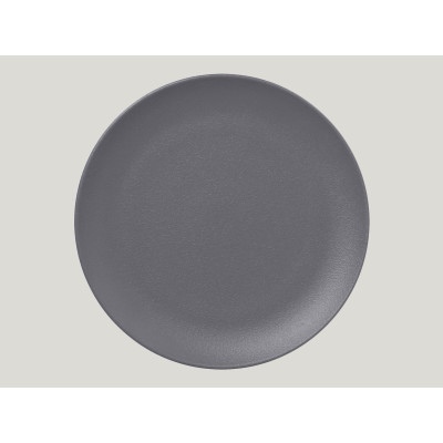 Тарелка круглая "Coupe" D=27 см, плоская, Фарфор, NeoFusion Stone, Rak Porcelain, ОАЭ
