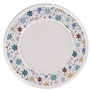 Тарелка круглая Плоская D=27 см, с бортом , Фарфор, Ease Summer, Rak Porcelain, ОАЭ