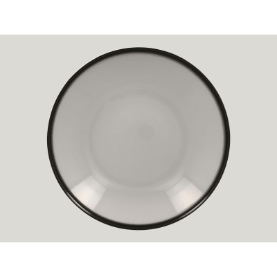 Тарелка глубокая Coupe D 23 см 690 мл, Фарфор цвет серый, Lea Rak Porcelain