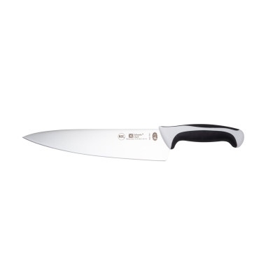 Нож кухонный поварской 36.6 см,  длина лезвия 21 см нержавеющая сталь, ручка пластик вставка белая, Atlantic Chef
