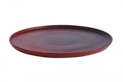 Тарелка с вертикальным бортом 24 см Lykke Red, Porland