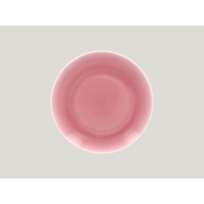 Тарелка круглая D 21 см плоская, Фарфор цвет Розовый, Vintage Rak Porcelain, ОАЭ