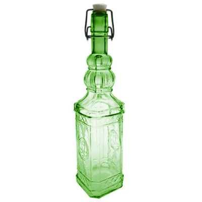 Бутыль для напитков с крышкой H 32.5 см 0.7 5 л цвет зелёный, стекло Sabor, Испания