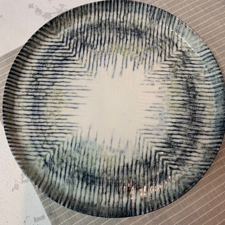 Тарелка круглая борт вертикальный D 27 см, Фарфор Silence R822 Gural Porselen, Турция 