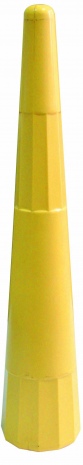 Бутылка для флейринга, форма "Гальяно", желтая