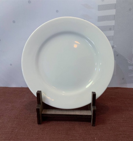 Тарелка плоская d 16 см, белый фарфор Gural Delta, Турция