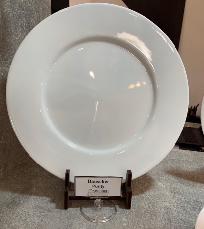 Тарелка круглая плоская с бортом d 24 см, Purity Bauscher, Германия