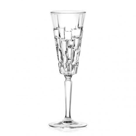 Бокал флюте для шампанского Etna 190 мл, хрустальное стекло RCR, Италия