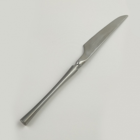 Нож столовый 23 см серебряный матовый цвет, 1920 Silver P.L. Proff Cuisine