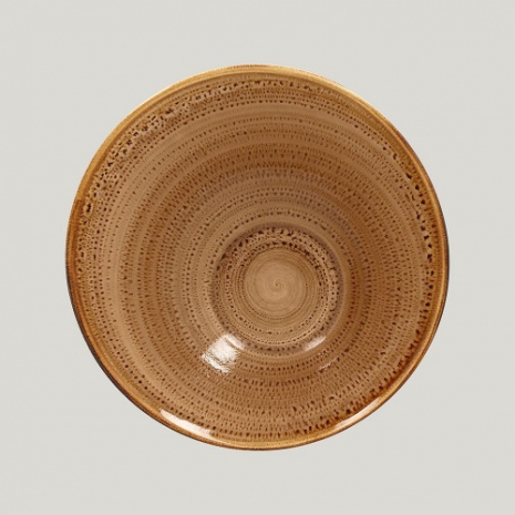 *Ассиметричная тарелка 1.6 л 29*14 см, фарфор Twirl Shell, RAK Porcelain