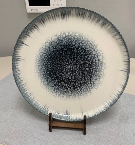Тарелка круглая борт вертикальный 27 см,  фарфор Kaldera, Gural Porselen