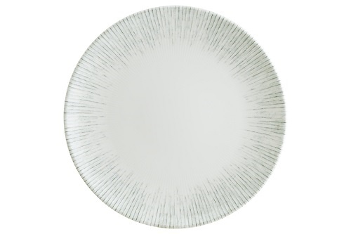 Тарелка d 27 см, серый Ирис Bonna