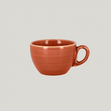 *Чашка чайная 230 мл, Фарфор TWIRL Coral, Rak Porcelain